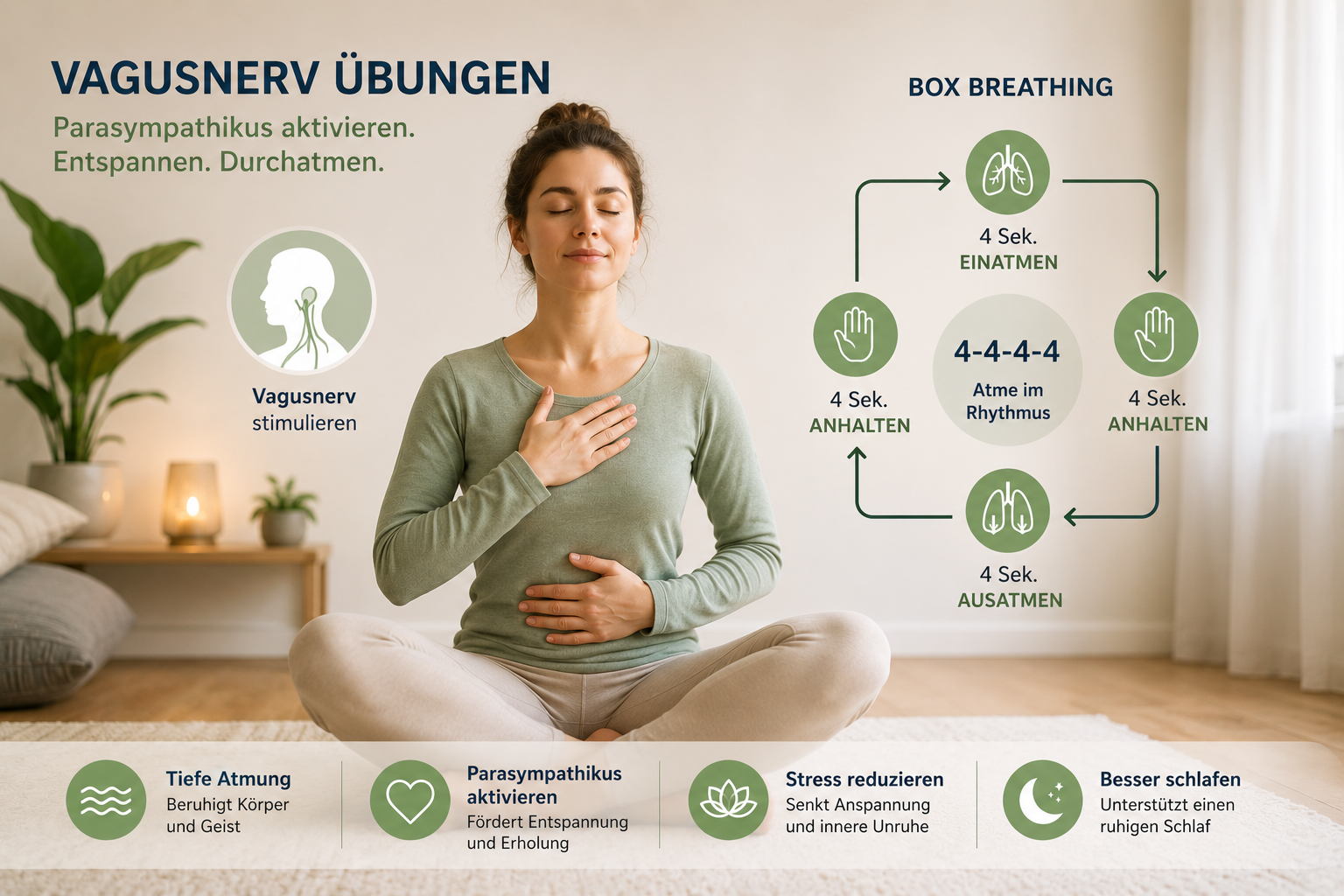 Vagusnerv Übungen