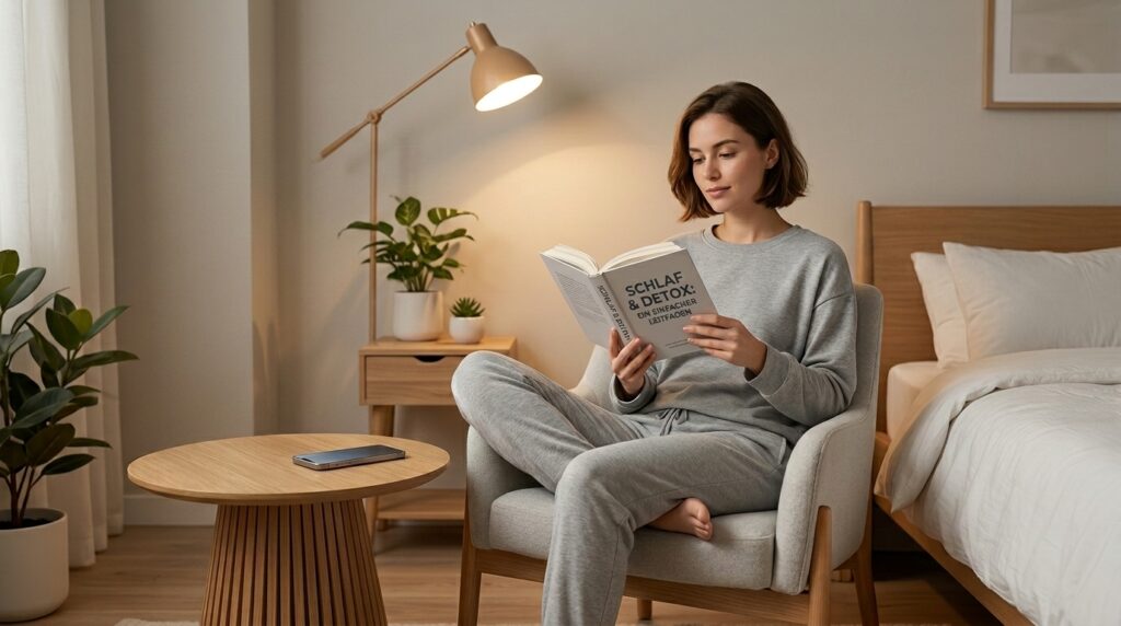 Abendroutine mit Buch – Entspannt in den Schlaf finden